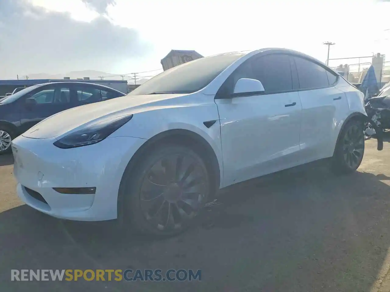 1 Фотография поврежденного автомобиля 7SAYGDEF9SF219758 TESLA MODEL Y 2025