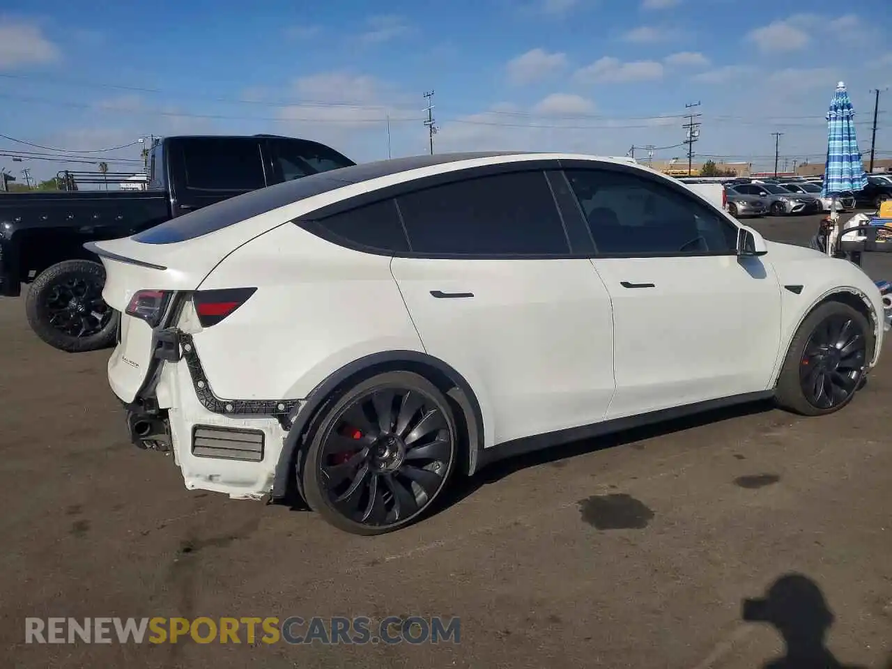 3 Фотография поврежденного автомобиля 7SAYGDEF9SF219758 TESLA MODEL Y 2025