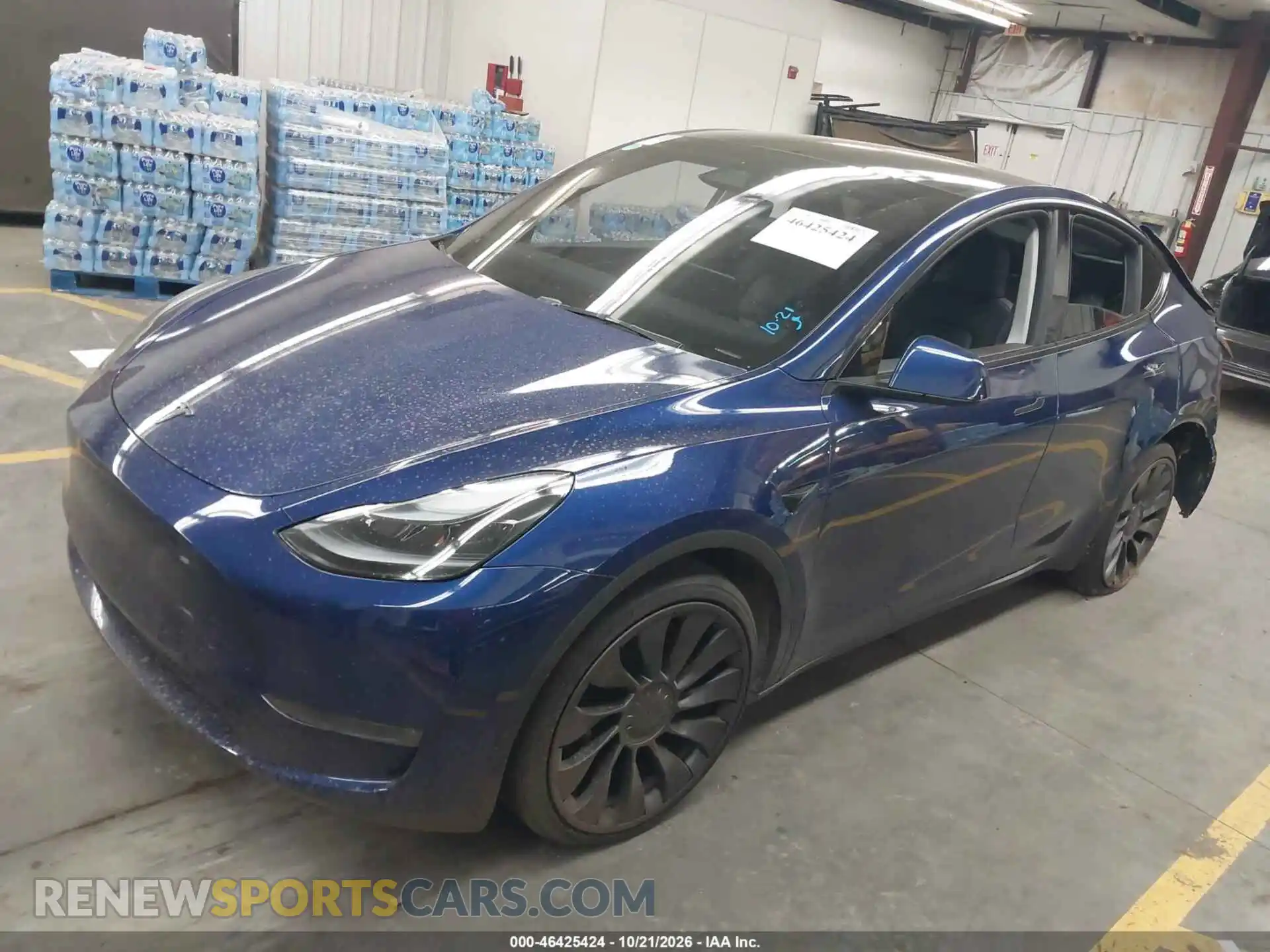 2 Фотография поврежденного автомобиля 7SAYGDEFXSF232311 TESLA MODEL Y 2025