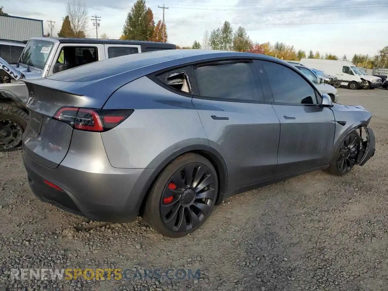 3 Photograph of a damaged car 7SAYGDEFXSF307038 TESLA MODEL Y 2025