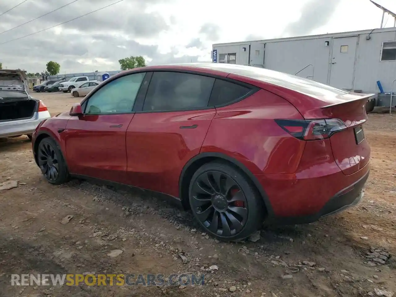 2 Photograph of a damaged car 7SAYGDEFXSF307217 TESLA MODEL Y 2025
