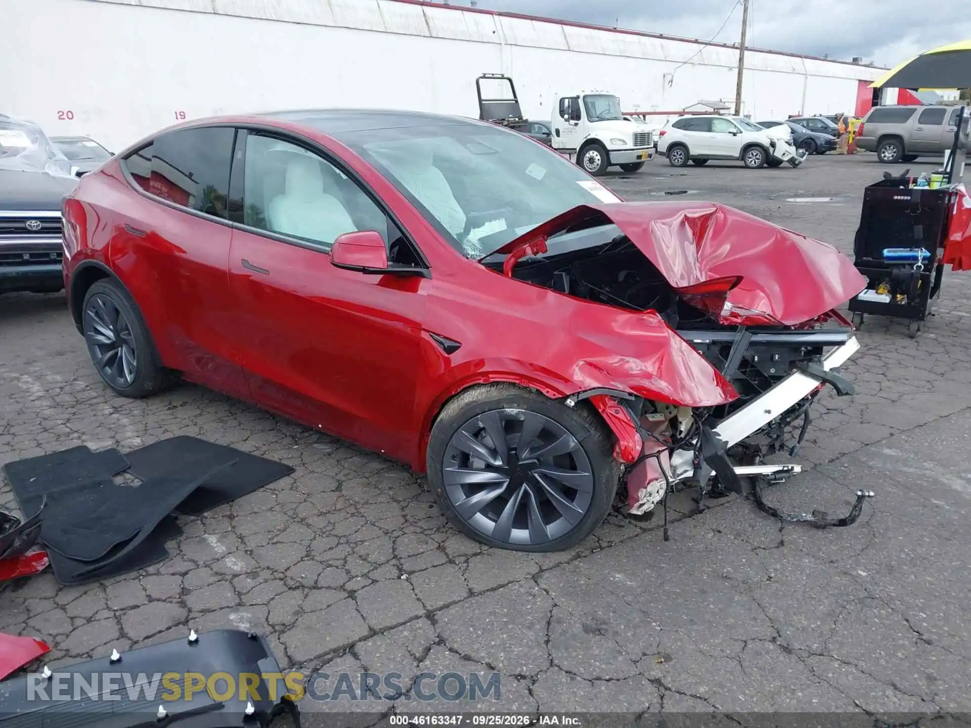 1 Photograph of a damaged car 7SAYGAEE0TF703289 TESLA MODEL Y 2026