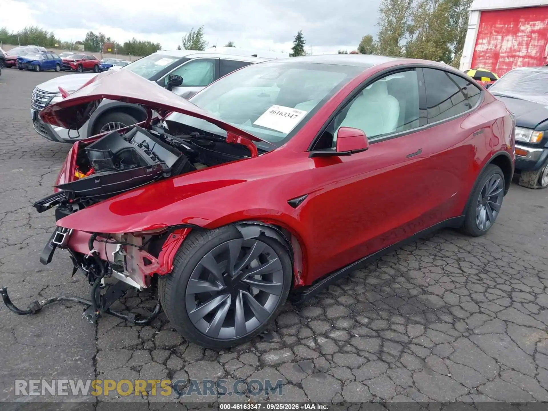 2 Photograph of a damaged car 7SAYGAEE0TF703289 TESLA MODEL Y 2026