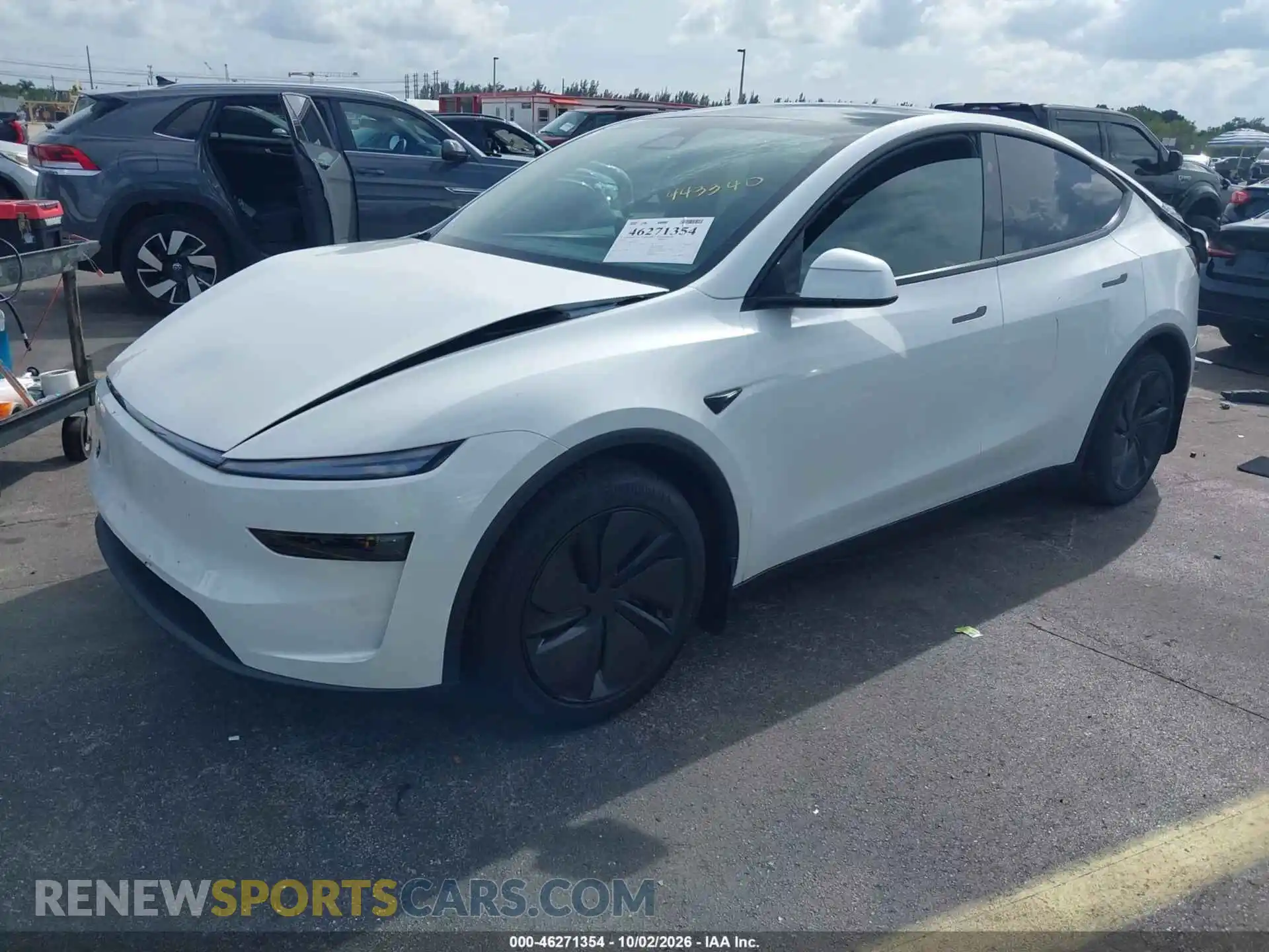 2 Photograph of a damaged car 7SAYGAEEXTF671533 TESLA MODEL Y 2026
