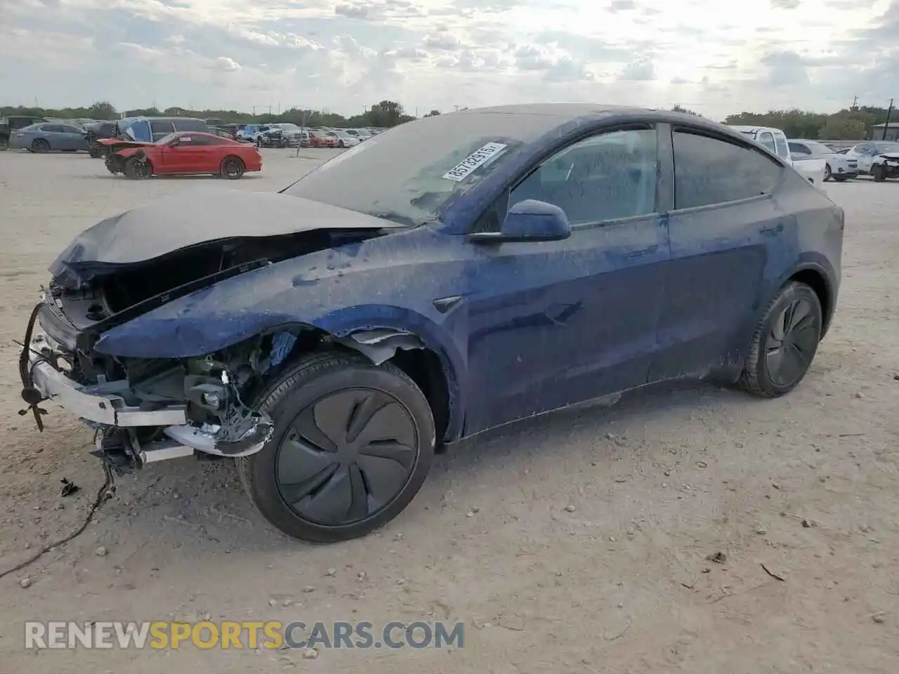 1 Photograph of a damaged car 7SAYGDED0TA445149 TESLA MODEL Y 2026
