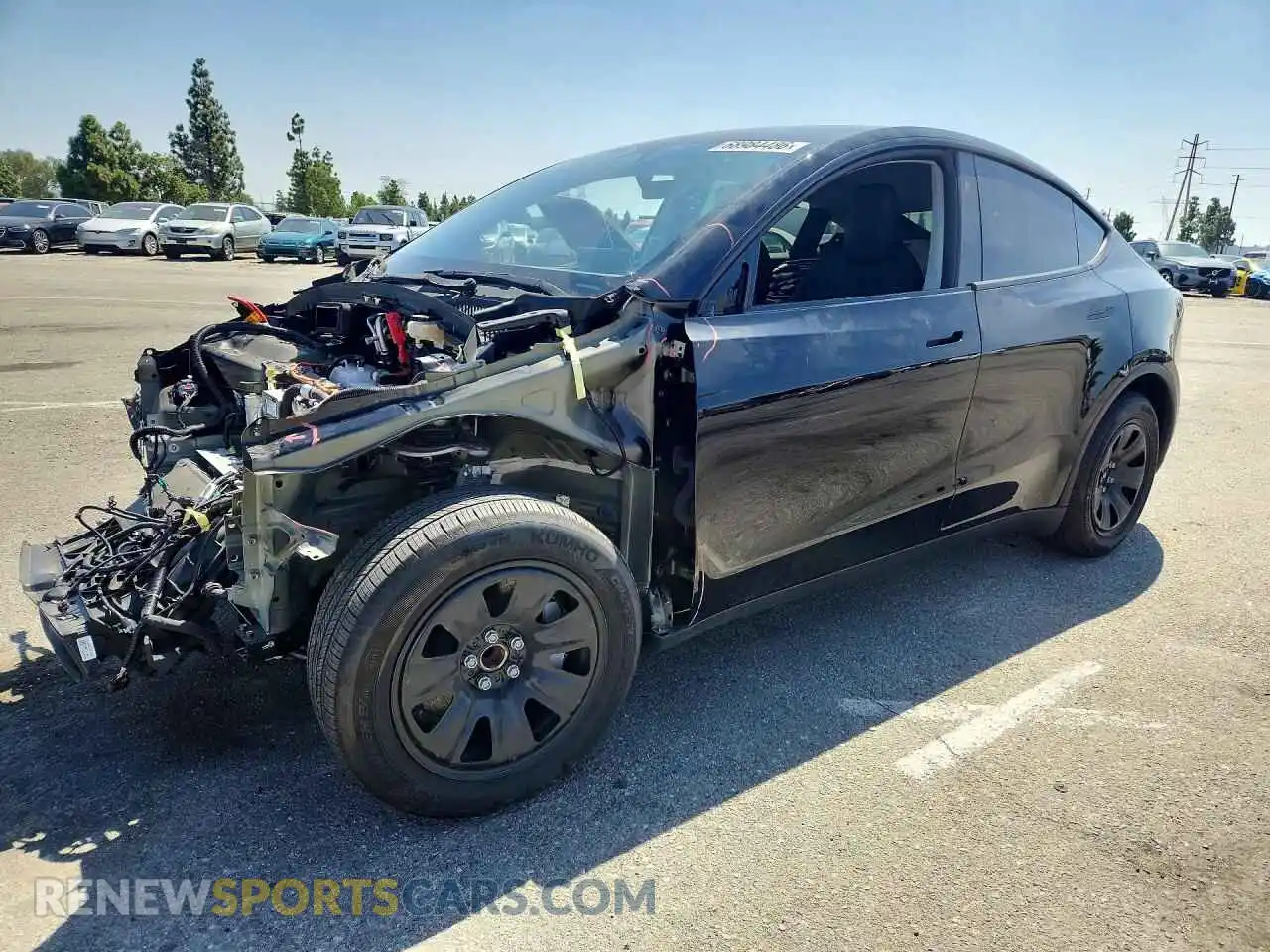 1 Photograph of a damaged car 7SAYGDED0TA604817 TESLA MODEL Y 2026