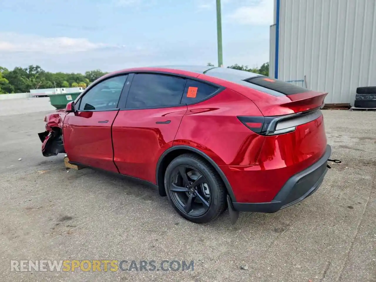 2 fotografías del automóvil dañado 7SAYGDED0TA714721 TESLA MODEL Y 2026