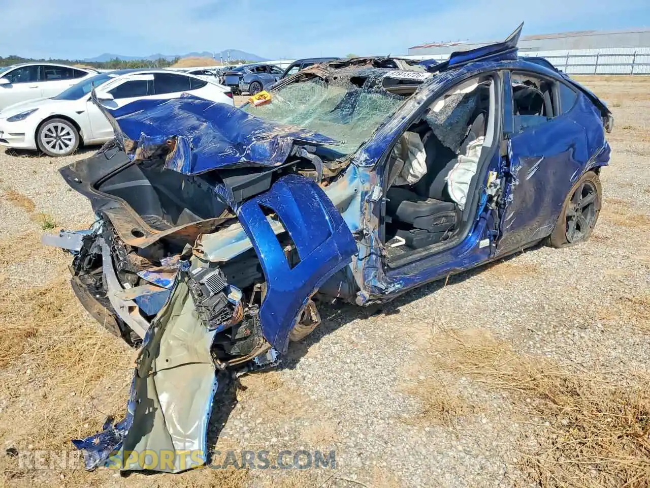1 Photograph of a damaged car 7SAYGDED0TF426605 TESLA MODEL Y 2026