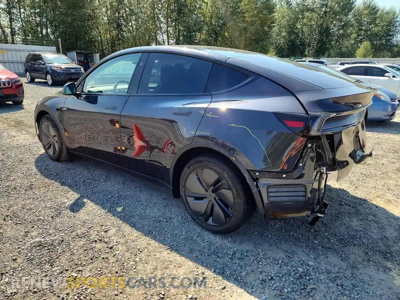 2 Photograph of a damaged car 7SAYGDED0TF549207 TESLA MODEL Y 2026