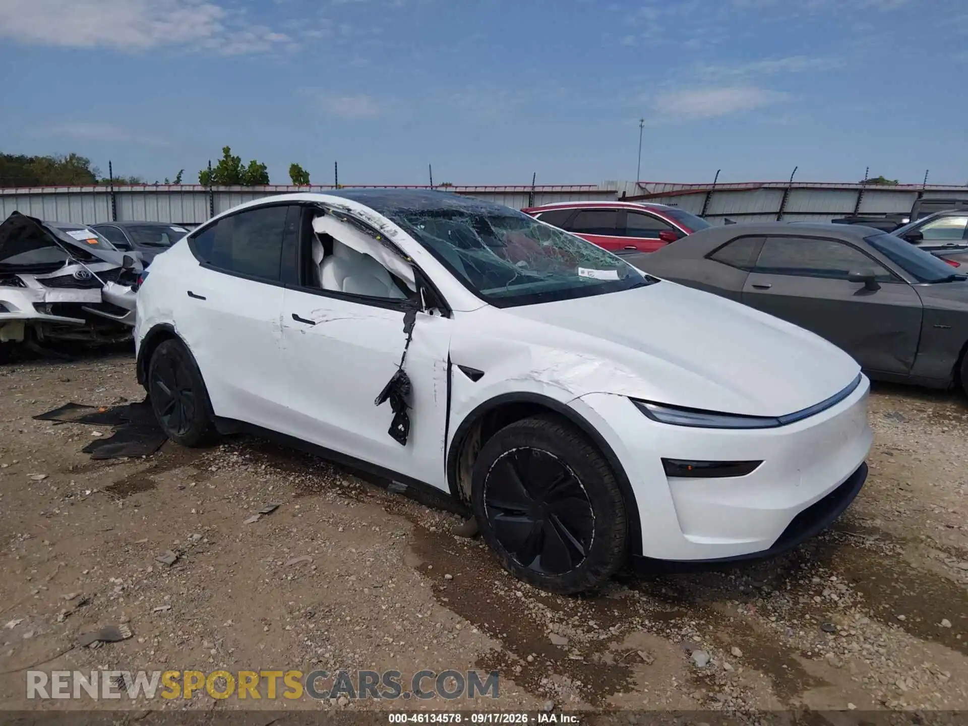 1 fotografías del automóvil dañado 7SAYGDED0TF588430 TESLA MODEL Y 2026