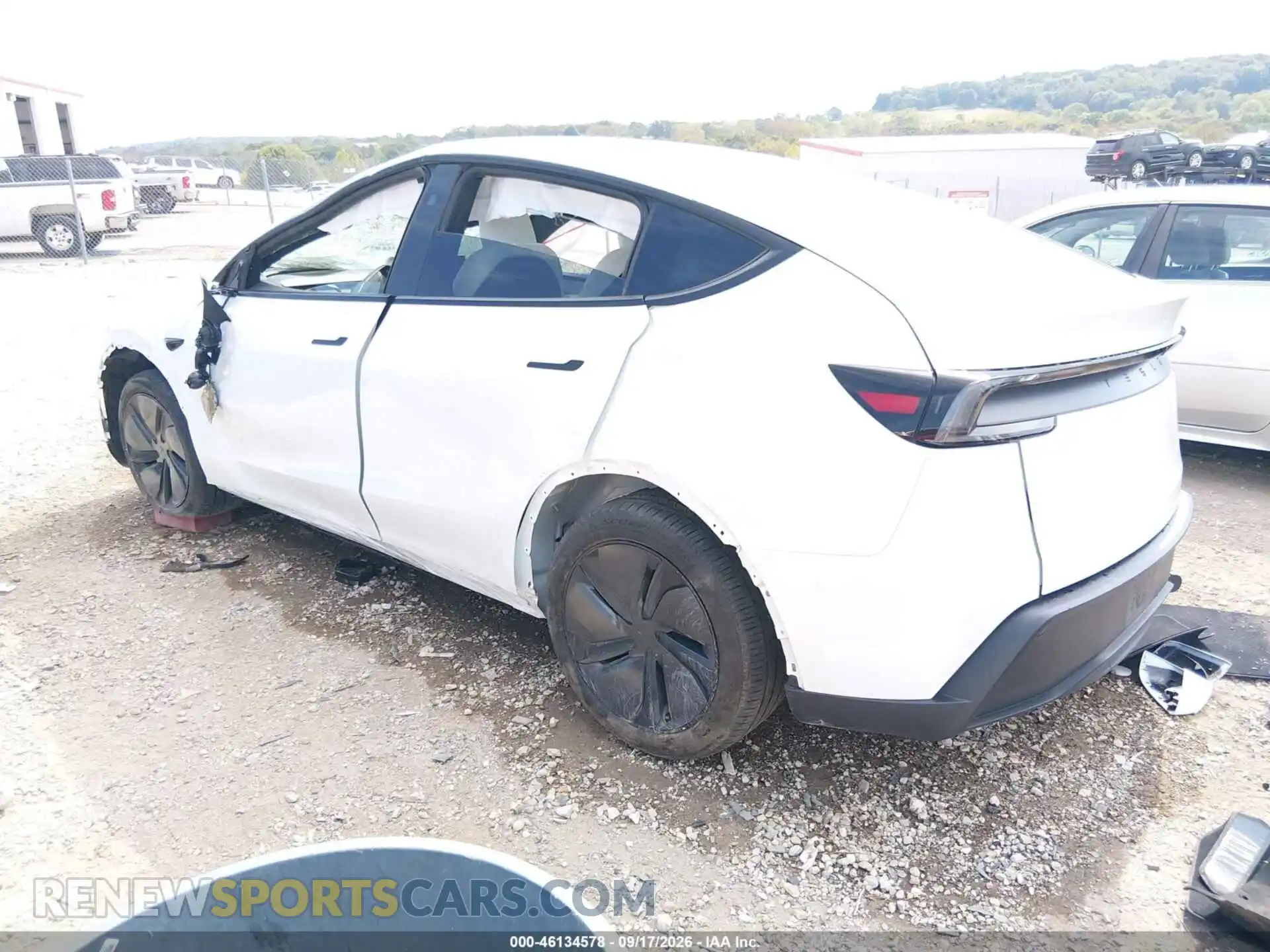 3 fotografías del automóvil dañado 7SAYGDED0TF588430 TESLA MODEL Y 2026