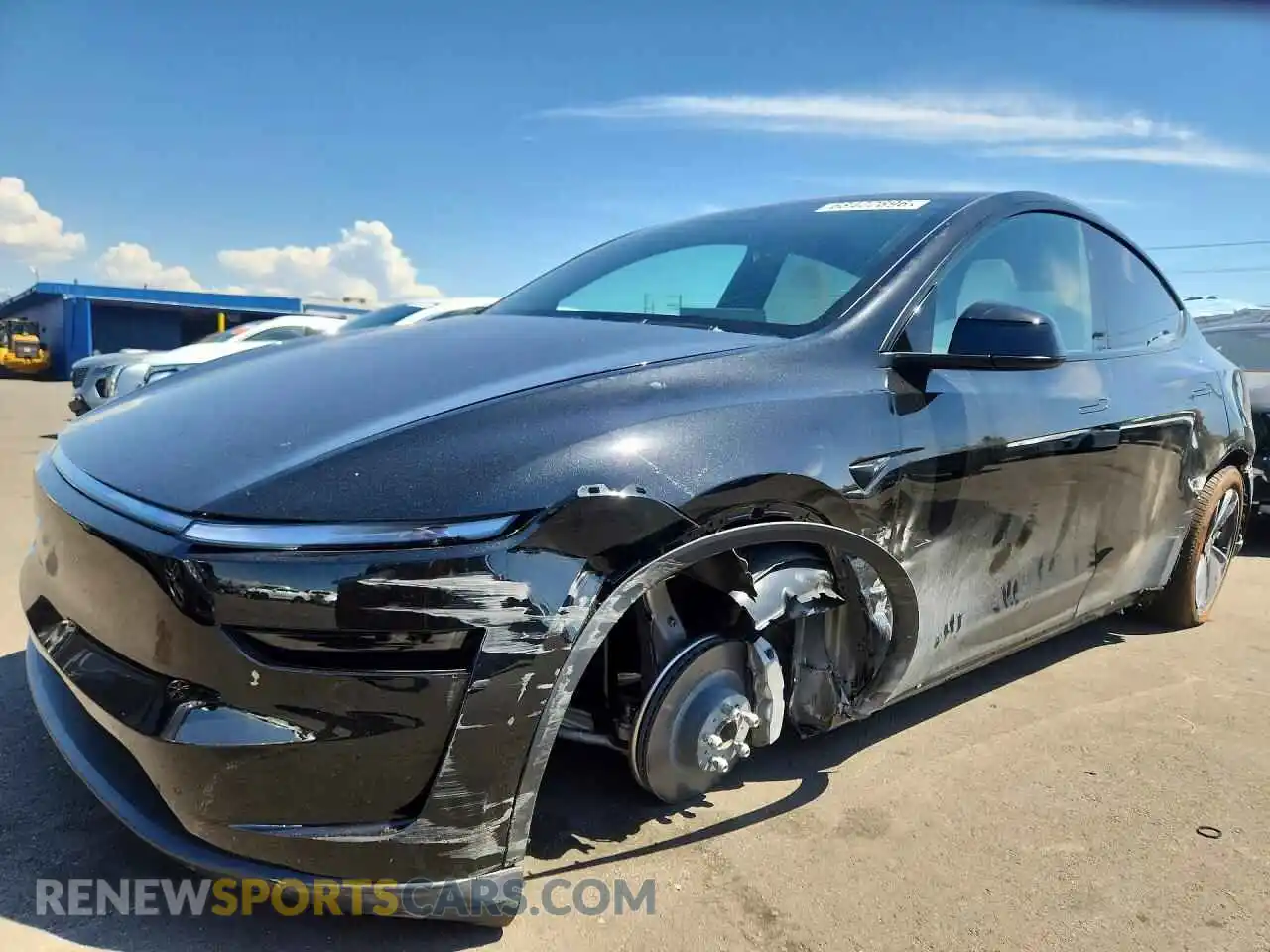 1 Photograph of a damaged car 7SAYGDED0TF651168 TESLA MODEL Y 2026