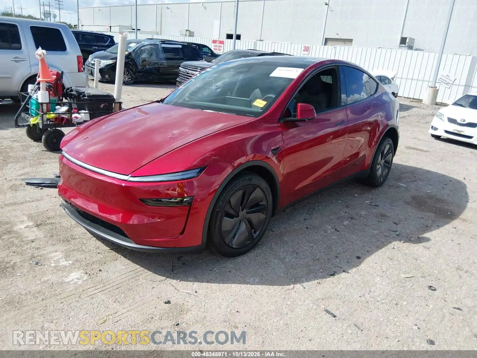 2 Фотография поврежденного автомобиля 7SAYGDED1TA735383 TESLA MODEL Y 2026