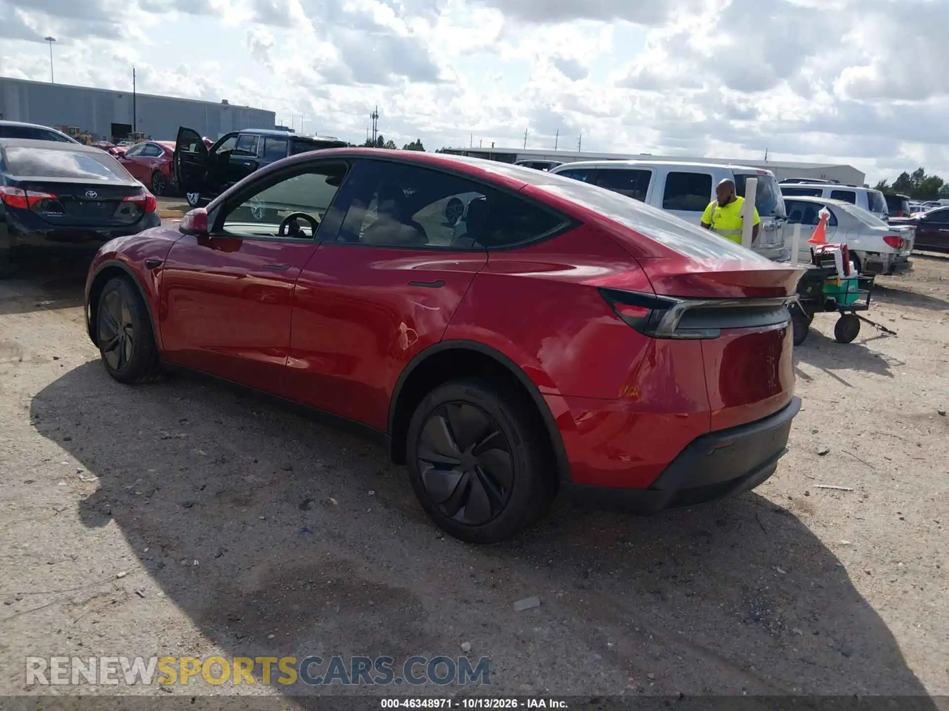3 Фотография поврежденного автомобиля 7SAYGDED1TA735383 TESLA MODEL Y 2026
