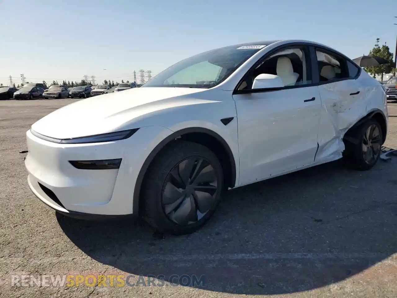 1 Photograph of a damaged car 7SAYGDED1TF396692 TESLA MODEL Y 2026