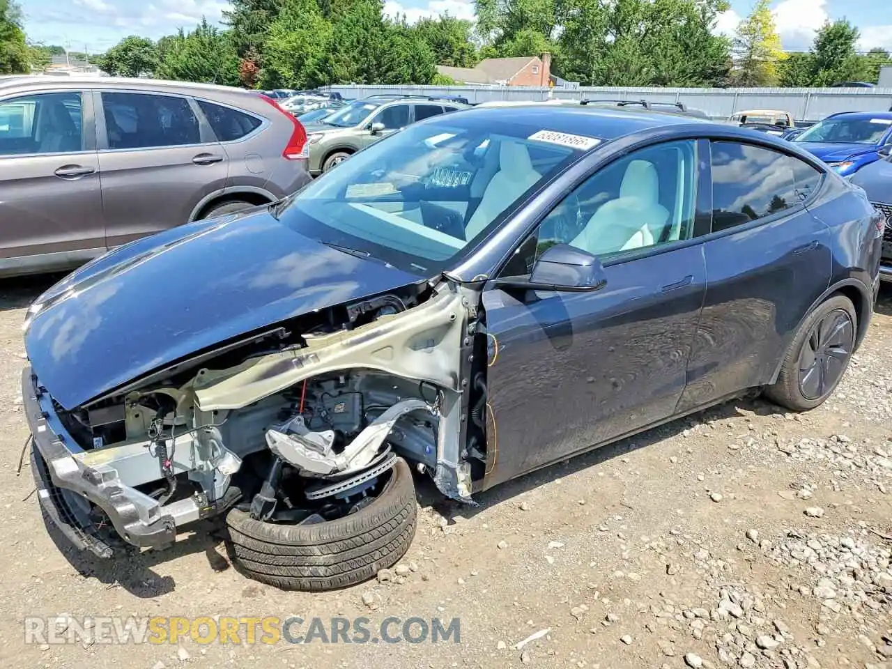 1 fotografías del automóvil dañado 7SAYGDED1TF546171 TESLA MODEL Y 2026
