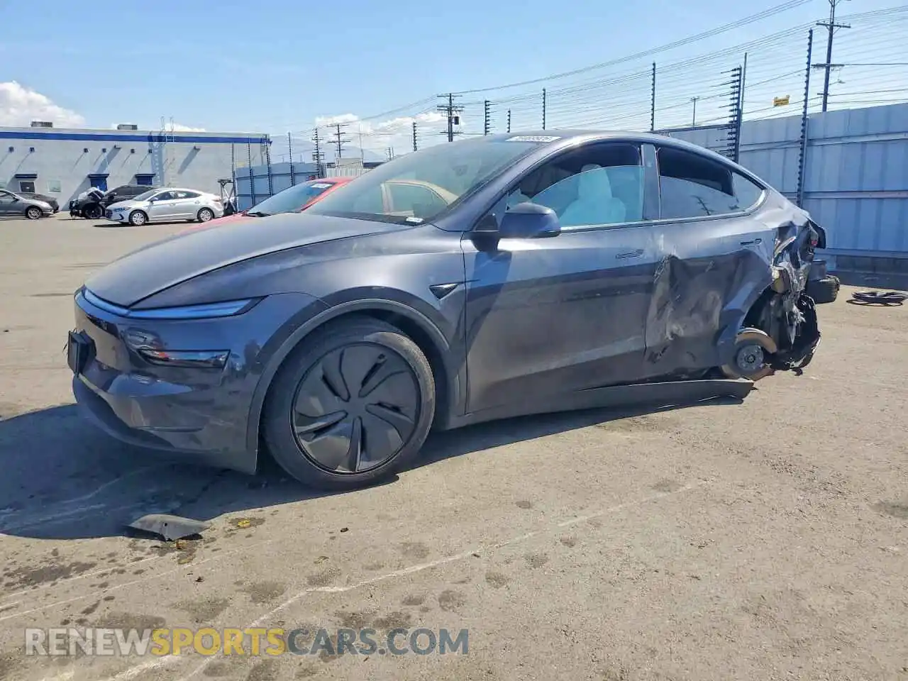 1 Photograph of a damaged car 7SAYGDED1TF647355 TESLA MODEL Y 2026