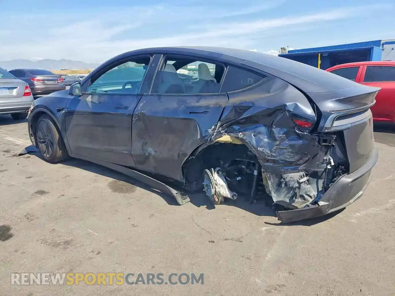 2 Photograph of a damaged car 7SAYGDED1TF647355 TESLA MODEL Y 2026