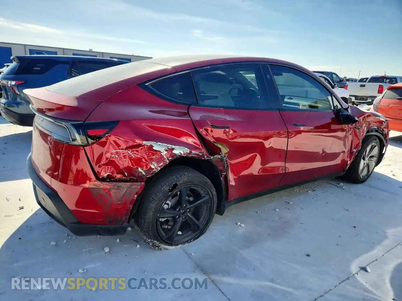 3 Photograph of a damaged car 7SAYGDED2TA465032 TESLA MODEL Y 2026