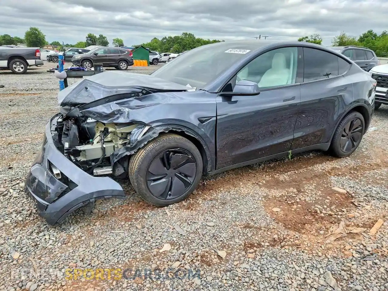 1 Photograph of a damaged car 7SAYGDED2TA475124 TESLA MODEL Y 2026