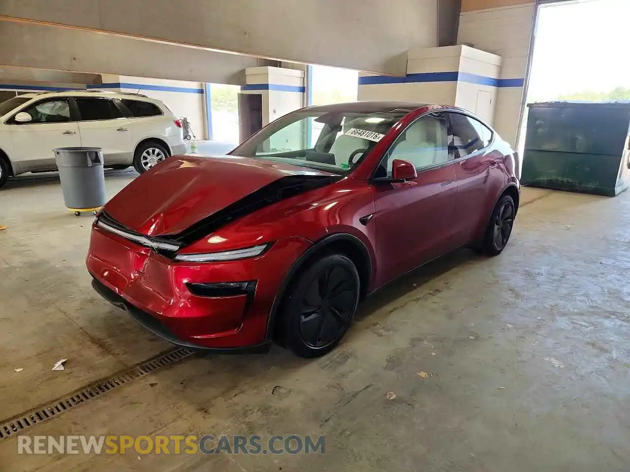1 Фотография поврежденного автомобиля 7SAYGDED2TA582867 TESLA MODEL Y 2026