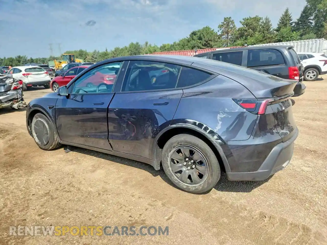 2 fotografías del automóvil dañado 7SAYGDED2TA594128 TESLA MODEL Y 2026