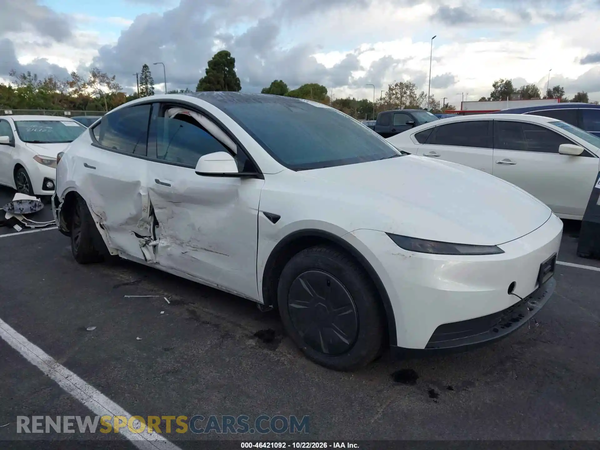 1 Photograph of a damaged car 7SAYGDED2TA602549 TESLA MODEL Y 2026