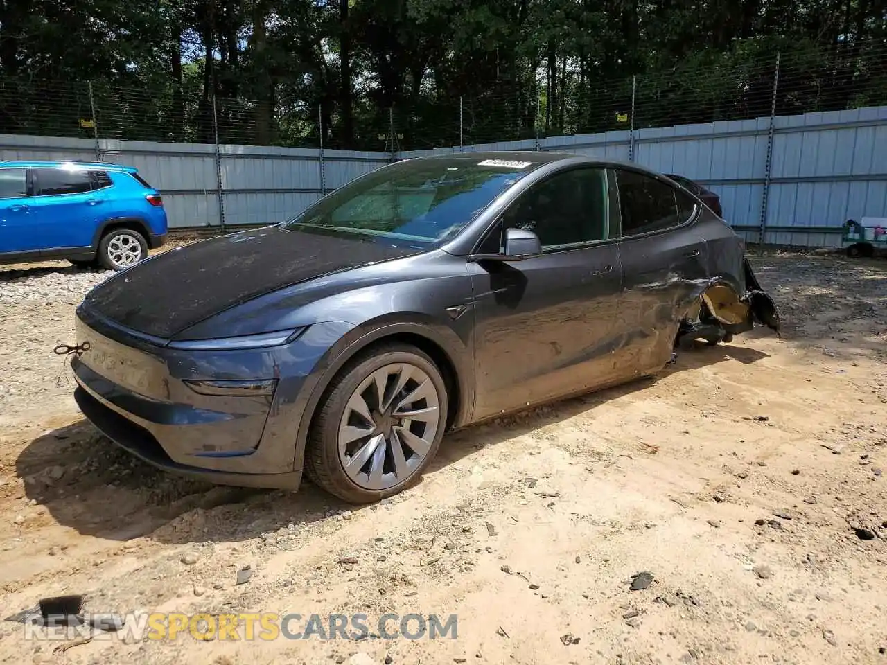 1 Photograph of a damaged car 7SAYGDED2TA684511 TESLA MODEL Y 2026