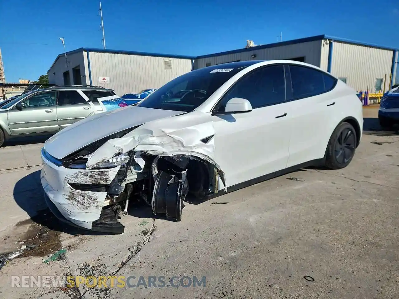 1 Photograph of a damaged car 7SAYGDED2TA743203 TESLA MODEL Y 2026