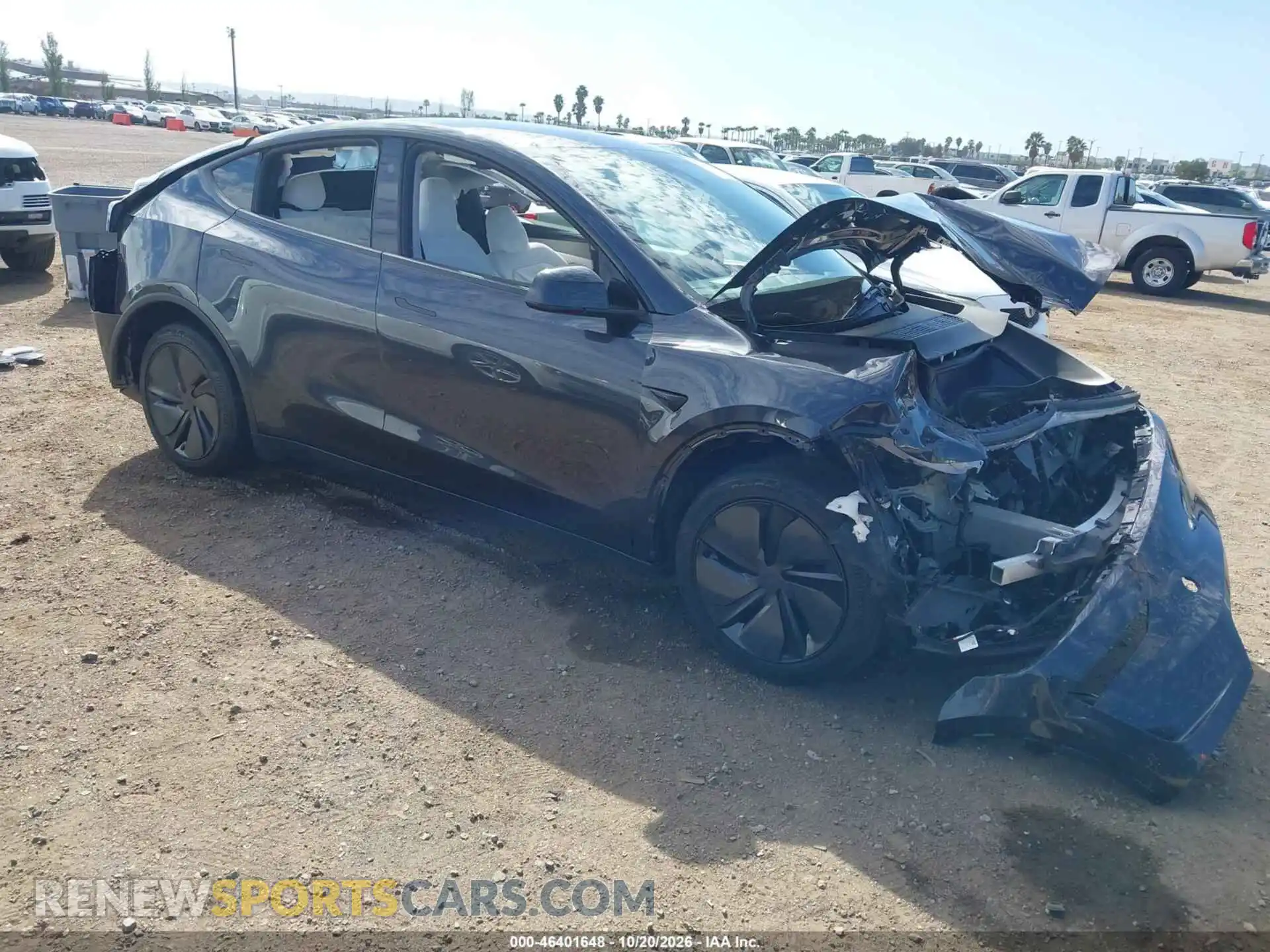 1 Photograph of a damaged car 7SAYGDED2TF449237 TESLA MODEL Y 2026