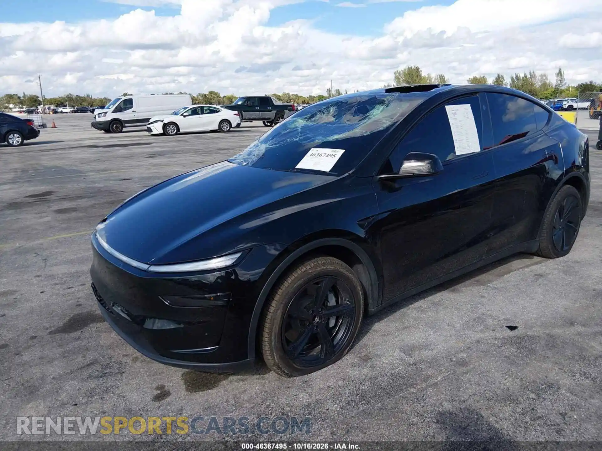 2 Фотография поврежденного автомобиля 7SAYGDED2TF575517 TESLA MODEL Y 2026