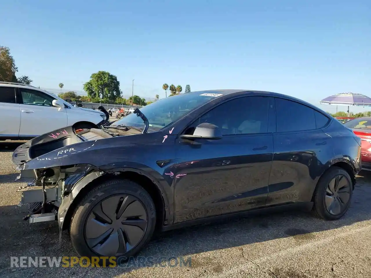 1 Photograph of a damaged car 7SAYGDED2TF636297 TESLA MODEL Y 2026