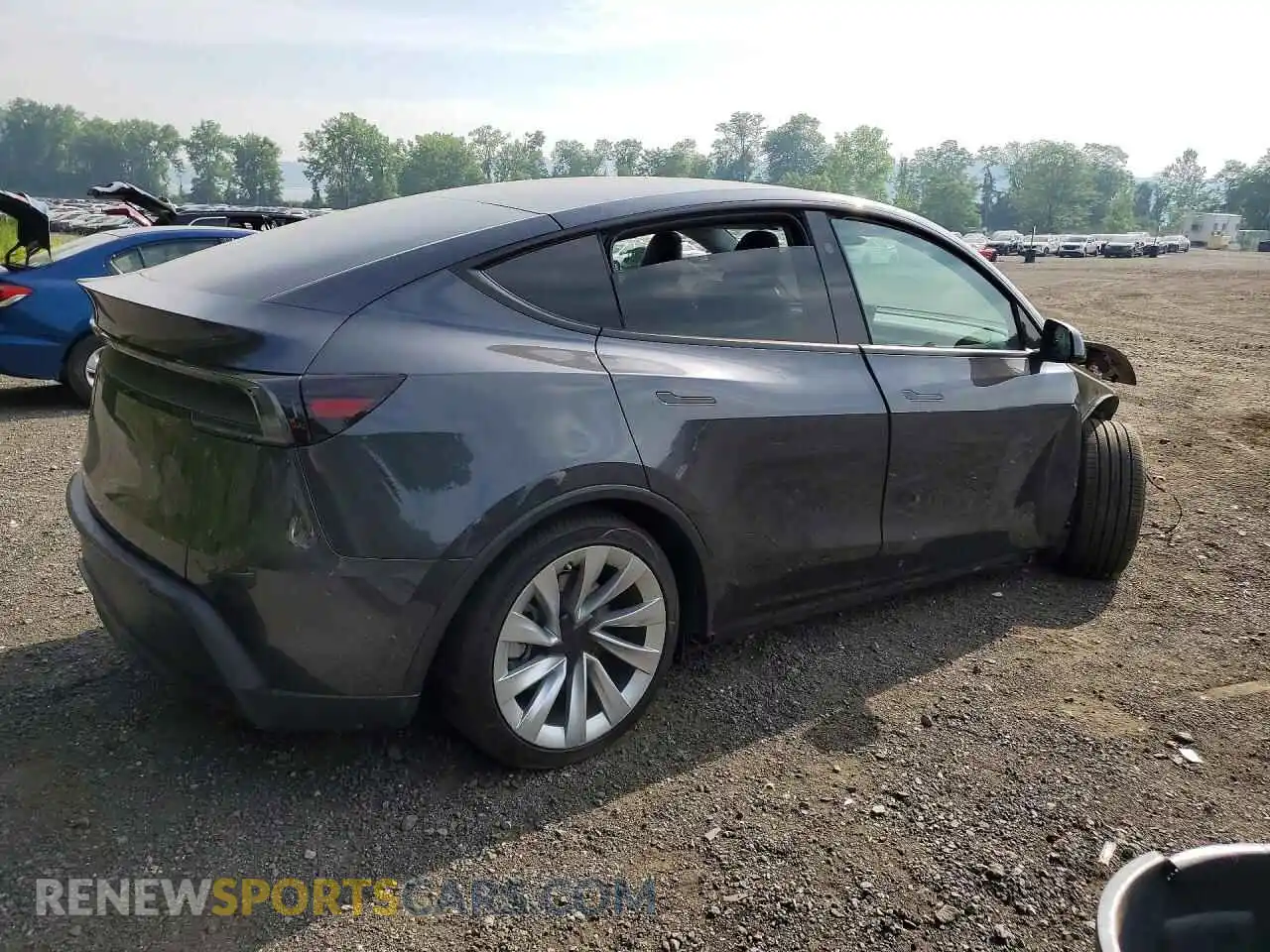 3 fotografías del automóvil dañado 7SAYGDED3TA432718 TESLA MODEL Y 2026