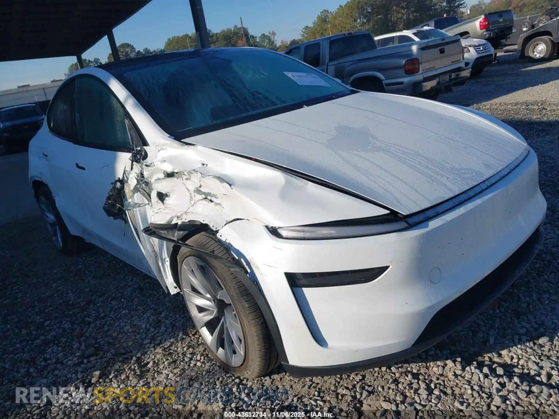 1 Photograph of a damaged car 7SAYGDED3TA477884 TESLA MODEL Y 2026