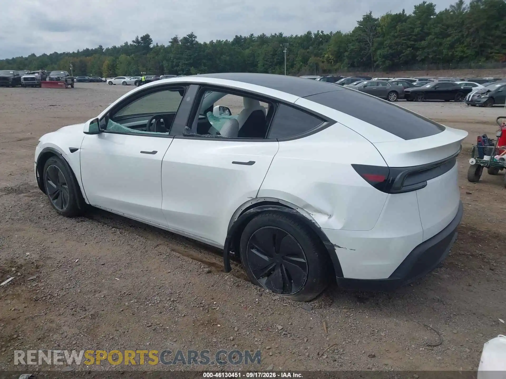 3 fotografías del automóvil dañado 7SAYGDED3TA486553 TESLA MODEL Y 2026