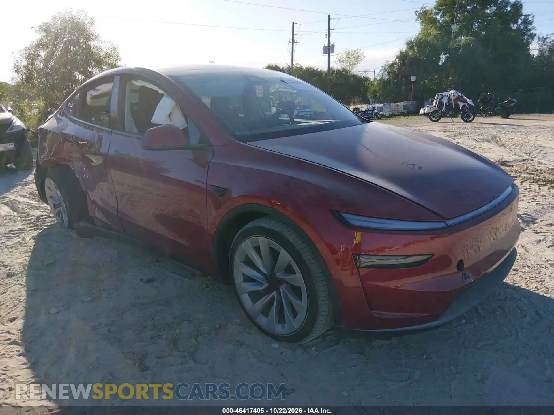 1 Photograph of a damaged car 7SAYGDED3TA620008 TESLA MODEL Y 2026