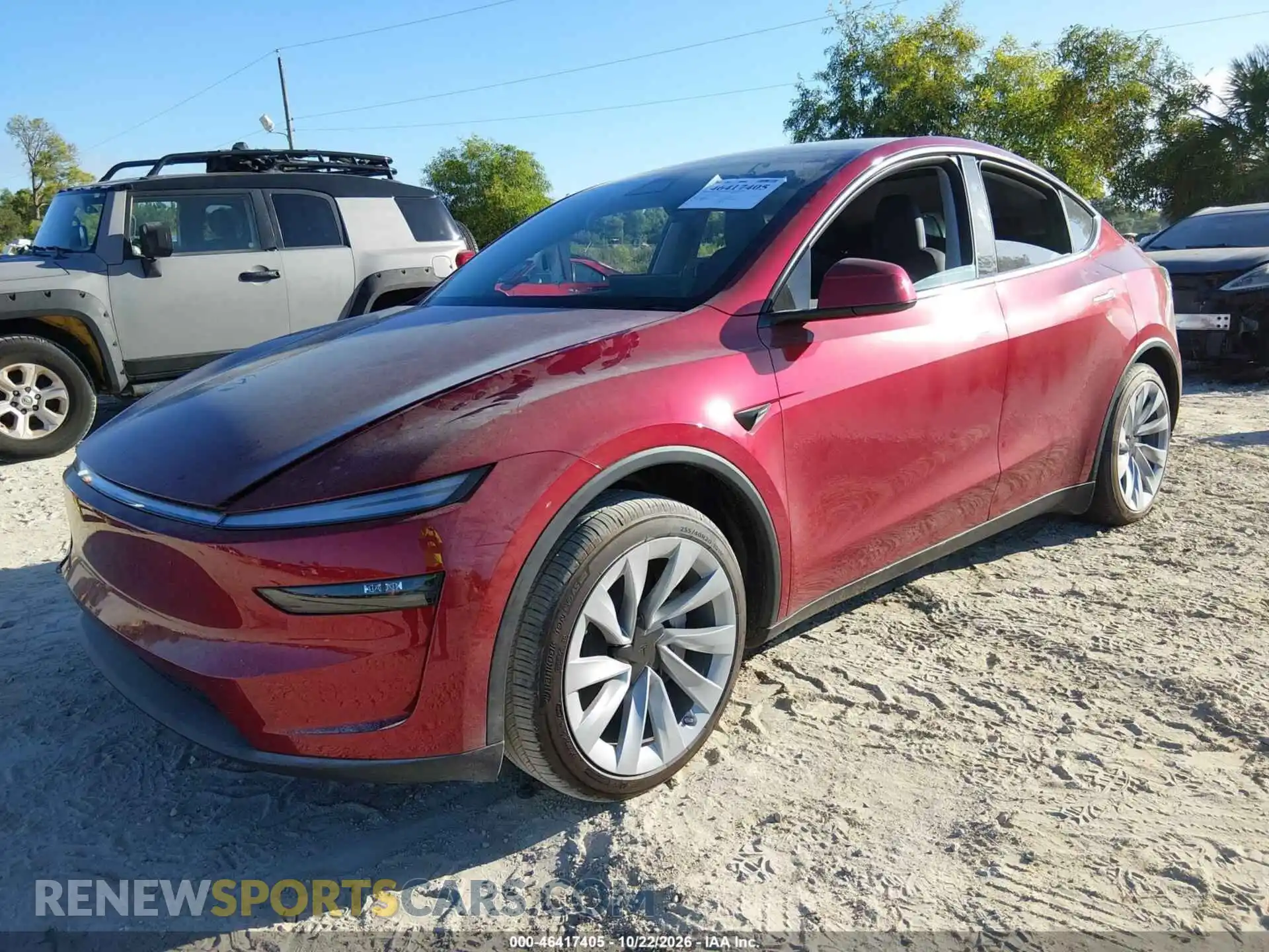 2 Photograph of a damaged car 7SAYGDED3TA620008 TESLA MODEL Y 2026