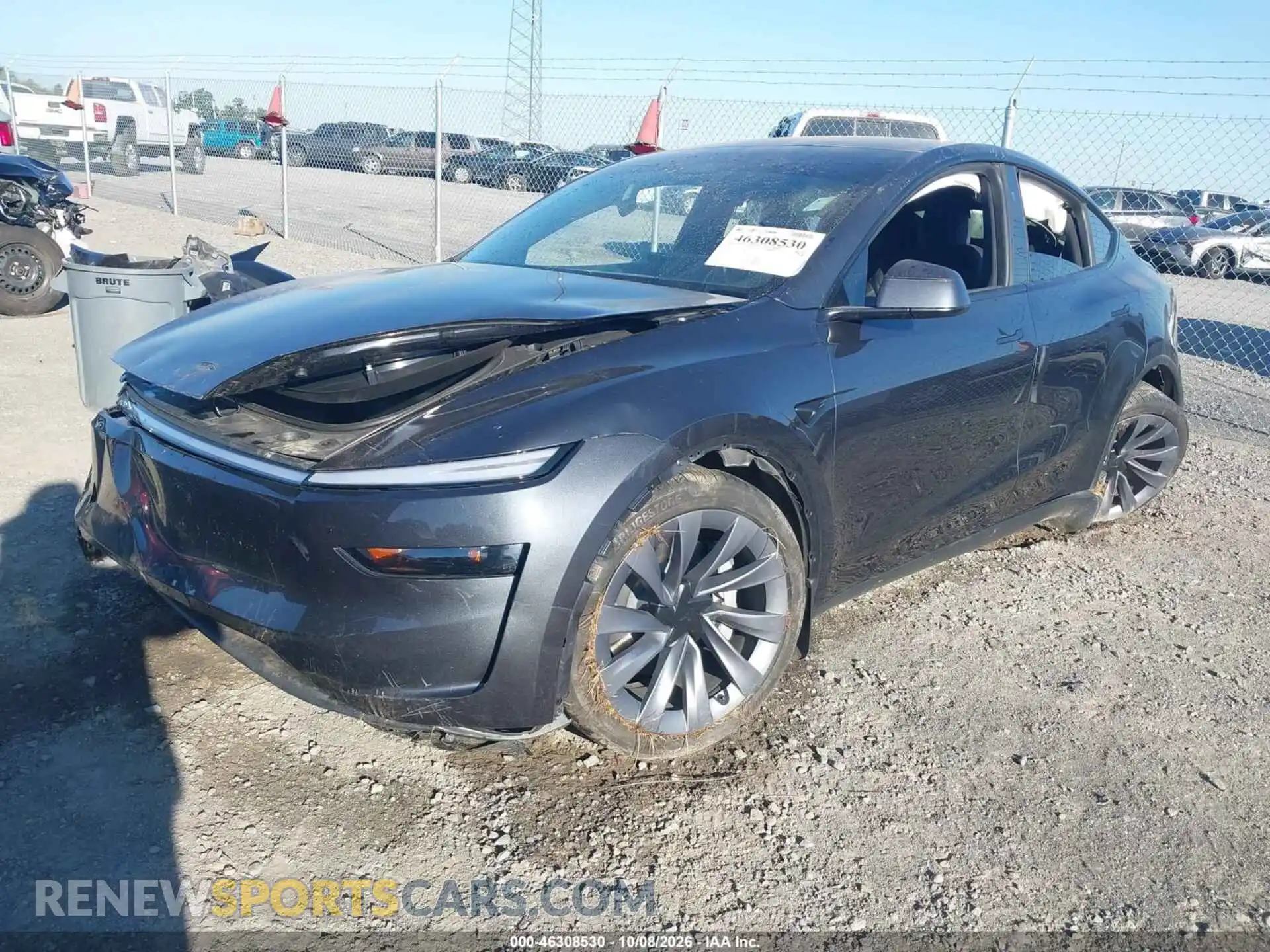 2 Photograph of a damaged car 7SAYGDED3TA654904 TESLA MODEL Y 2026