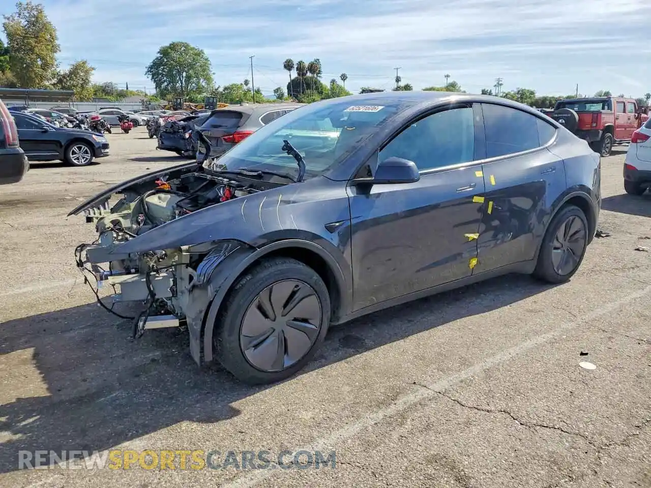 1 Photograph of a damaged car 7SAYGDED3TF389002 TESLA MODEL Y 2026