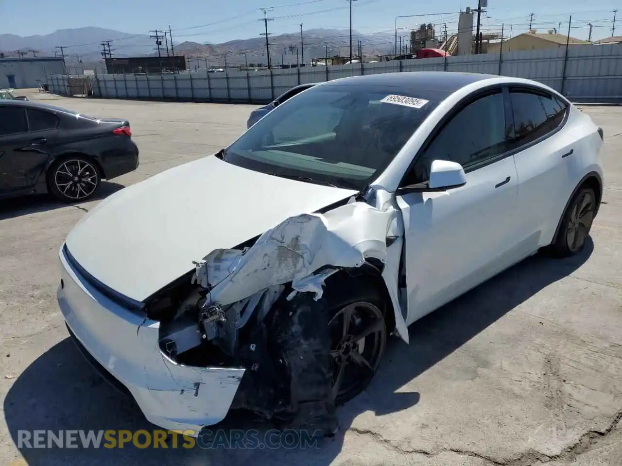 1 Photograph of a damaged car 7SAYGDED3TF404582 TESLA MODEL Y 2026