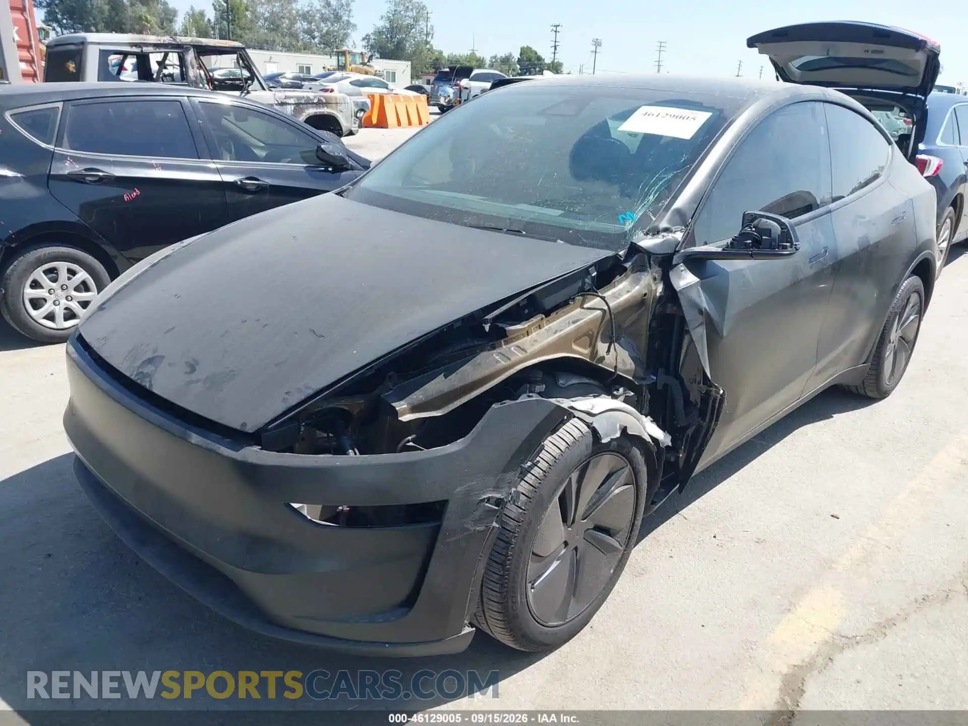 2 Фотография поврежденного автомобиля 7SAYGDED3TF564655 TESLA MODEL Y 2026