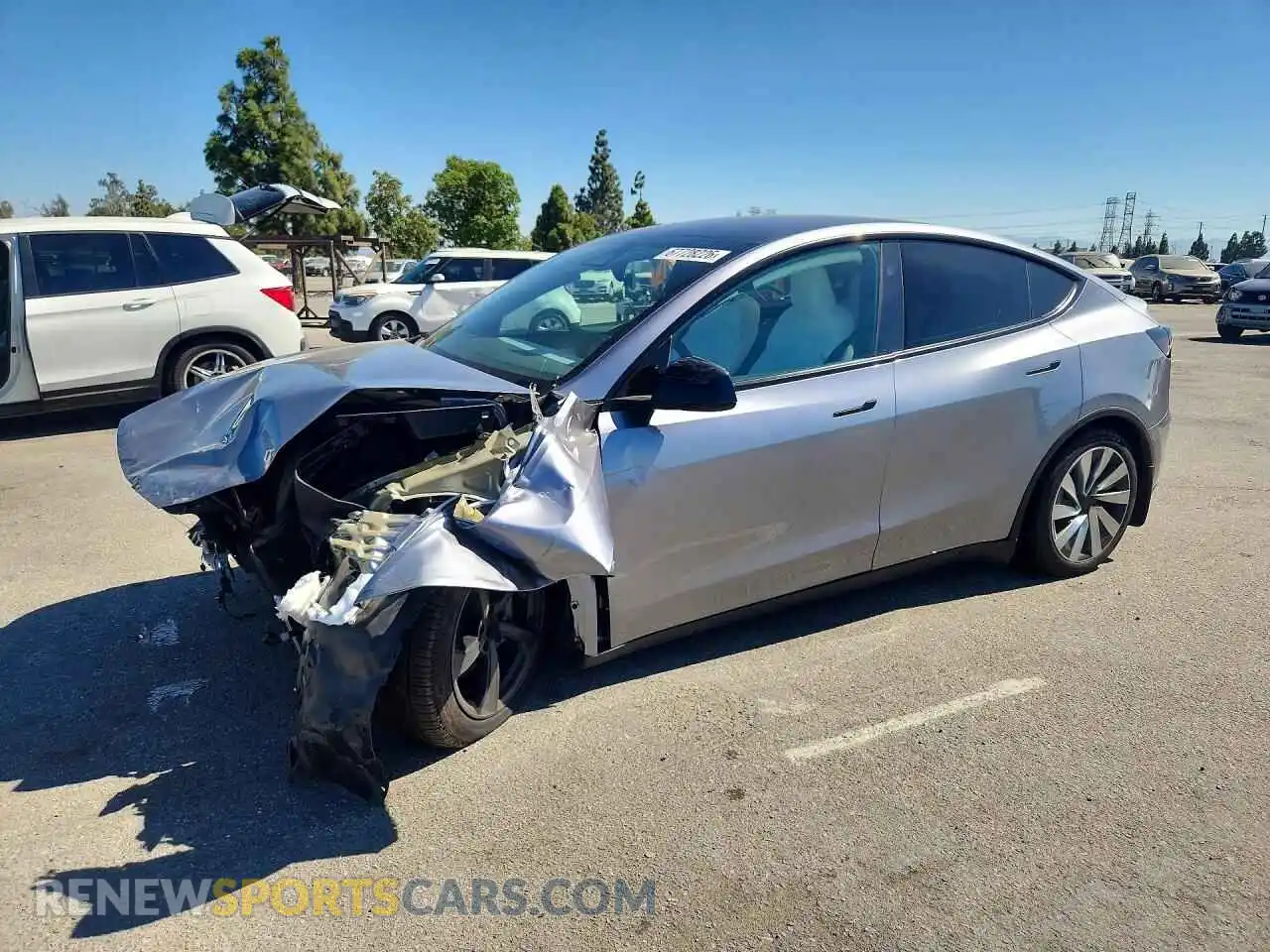 1 Photograph of a damaged car 7SAYGDED3TF613997 TESLA MODEL Y 2026