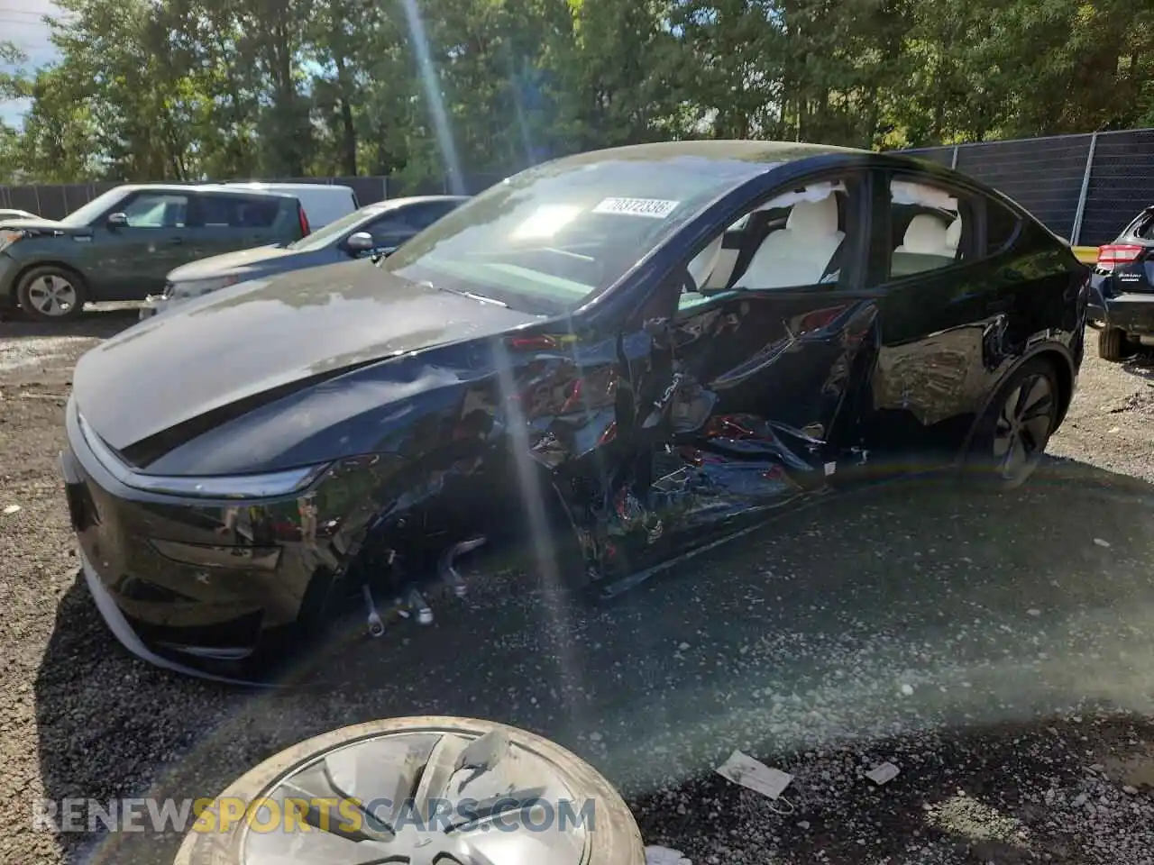 1 Photograph of a damaged car 7SAYGDED3TF658602 TESLA MODEL Y 2026