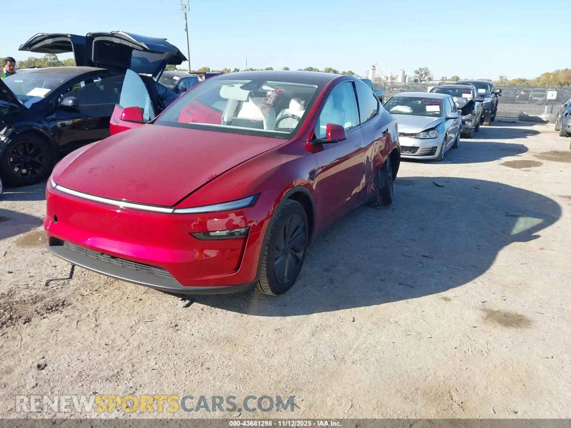 2 Photograph of a damaged car 7SAYGDED4TA433182 TESLA MODEL Y 2026
