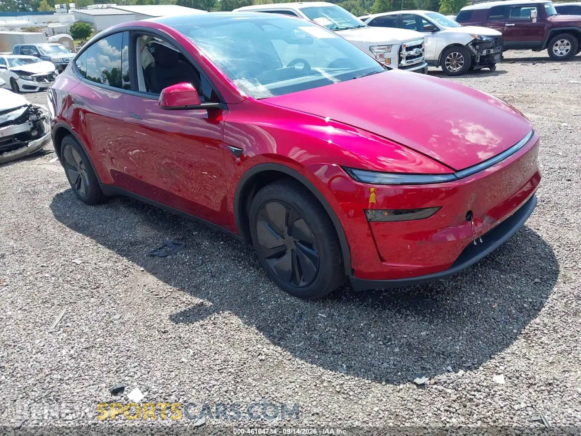 1 Фотография поврежденного автомобиля 7SAYGDED4TA438625 TESLA MODEL Y 2026