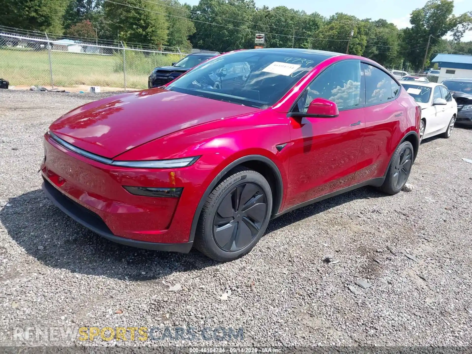 2 Фотография поврежденного автомобиля 7SAYGDED4TA438625 TESLA MODEL Y 2026
