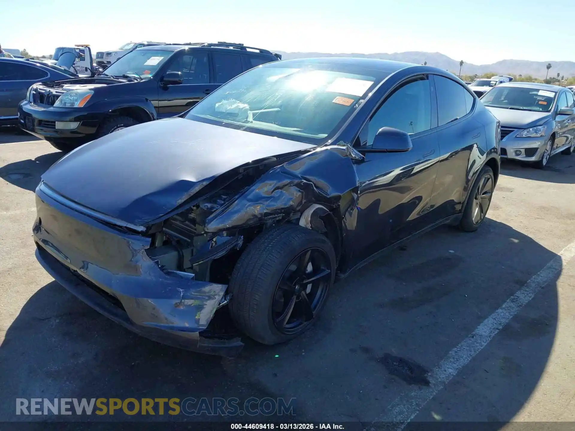 2 Photograph of a damaged car 7SAYGDED4TA463900 TESLA MODEL Y 2026
