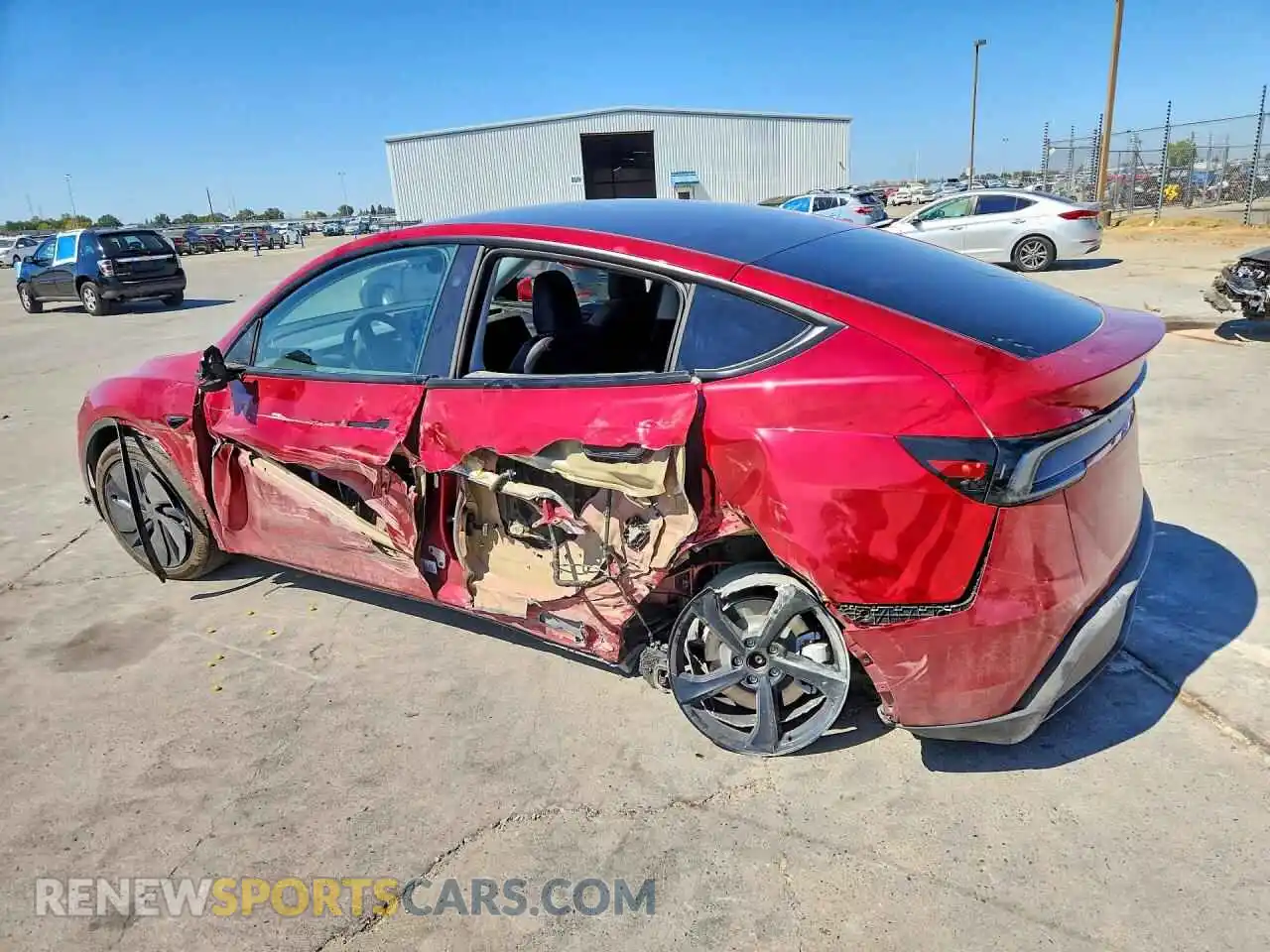 2 Photograph of a damaged car 7SAYGDED4TF426381 TESLA MODEL Y 2026