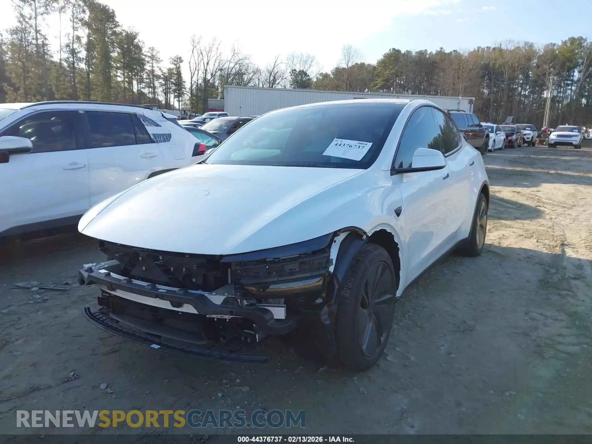 2 Photograph of a damaged car 7SAYGDED4TF431810 TESLA MODEL Y 2026