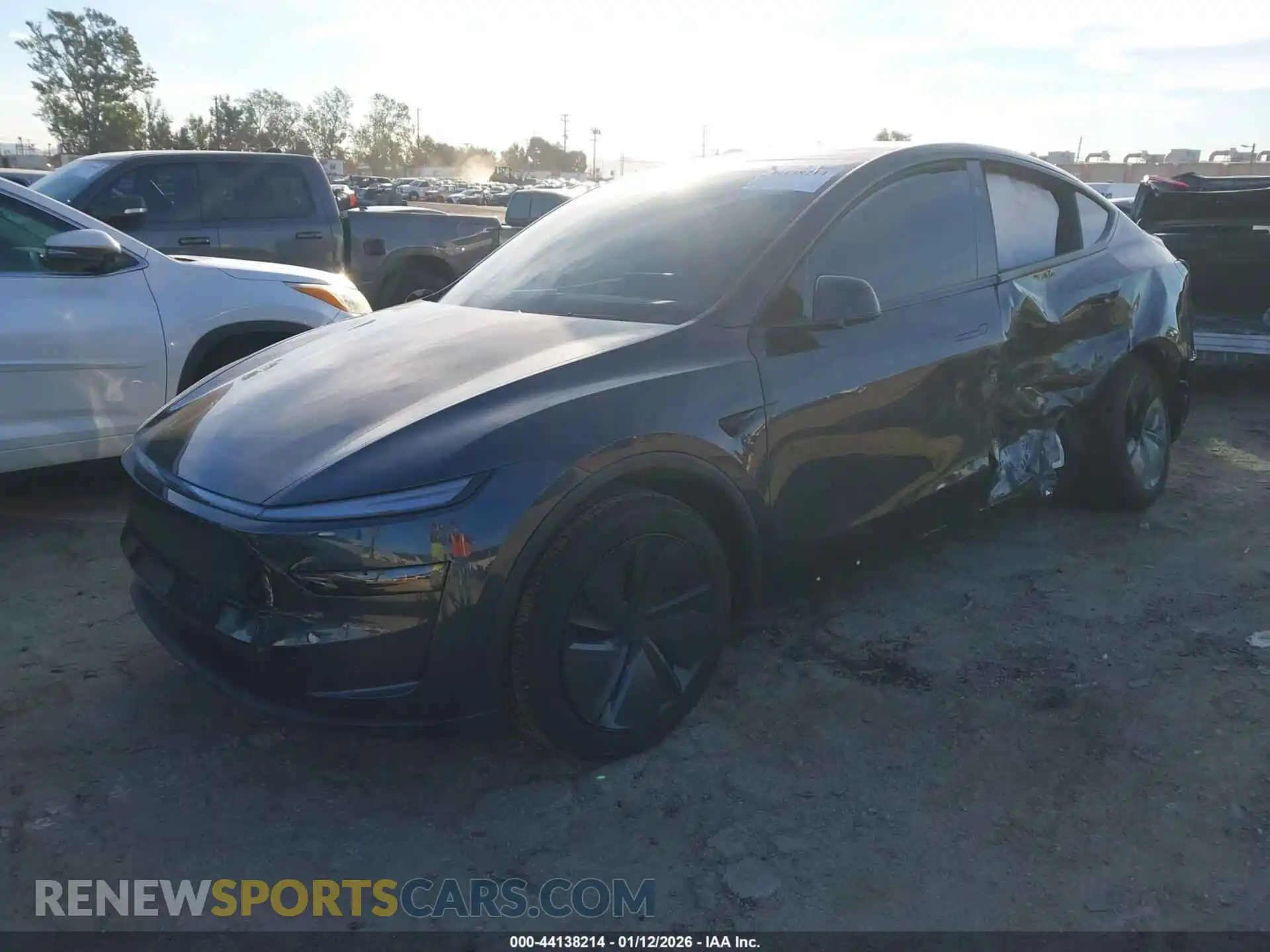 2 Photograph of a damaged car 7SAYGDED4TF524634 TESLA MODEL Y 2026
